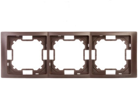 Simon Basic Neos Ramka potrójna czekoladowy BMRC3/47
