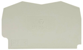 Wieland Electric 07.312.2153.0 Płyta zamykająca szary 10 szt.