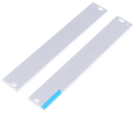 Panel stelażowy Panel przedni do szafy RACK nVent SCHROFF moduły stelażowe 3U skok poziomy 4KM Szary