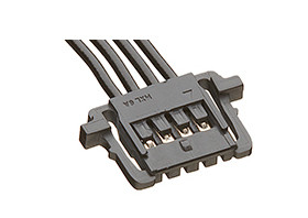 Kabel przewód-płytka, Pico-Lock, 150 V, raster: 1.5mm, 100mm, Czarny