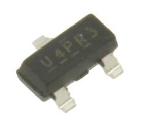 MOSFET N-kanałowy 5 A SOT-23 30 V SMD Pojedynczy 1,3 W 37 mΩ