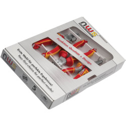 NWS 782 VDE Pliers Set 3-Piece Insulated Ergonomic High-Precision