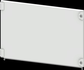 Compartment door, sheet steel, (W x H x D) 800 x 550 x 25 mm, light gray, for built-in installation devices, 8PQ2055-8BA03