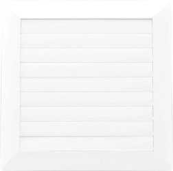 Kratka z żaluzją regulowana sznurkiem biała o średnicy 100 mm / 02-352 /15 szt./