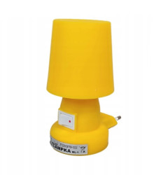 Lampka nocna na żarówkę E14