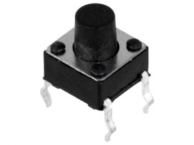 Mikroswitch kwadrat 6x6mm H-7mm 4pin