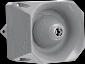 141.100.55 Multi-tone siren WM 32 tones 9 - 60 VDC GY