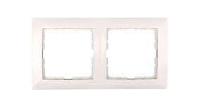 Berker B.Kwadrat Ramka Podwójna Kremowa 5310128982