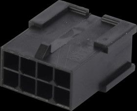 43020-0801 Molex crimp housing - Micro-Fit - 2x4-pin - male