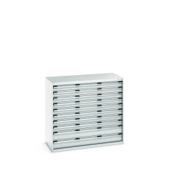 Szafa, kolor: Jasnoszary, materiał: , materiał: stal, 1200mm x 650mm x 1300mm, Bott