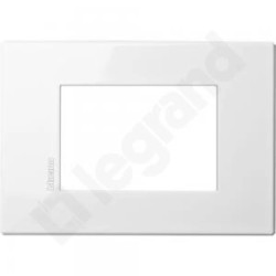 Axolute - ramka prostokątna AIR 3 moduły BIAŁA HW4803HD