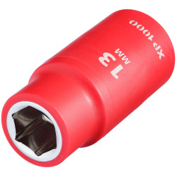 Draper 17758 XP1000&#xAE; VDE Socket, 1/2&quot; Sq. Dr., 13mm - 17758