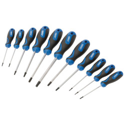 Draper 34253 Soft Grip TX-STAR&#xAE; and TX-STAR&#xAE; Security Screwdriver Set (11 Piece)
