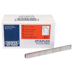 Draper 59834 10mm Staples (10000)
