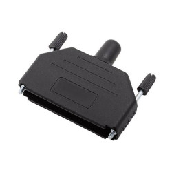Encitech 6260-0101-54 D-Sub Housing 37 Pins Plastic 180&#xB0; Black
