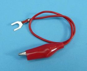 PRZEWÓD POŁ. WID.-KRO. 20cm BLACK/RED