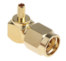 Złącze koncentryczne Montaż na kablu Męski 50Ω typ złącza Złącze SMA 6GHz Połączenie zagniatane typ kabla RG174