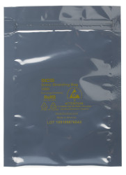 Torba antystatyczna szerokość 102mm Zamek błyskawiczny długość 152mm Torba z osłoną antystatyczną typ: Worek