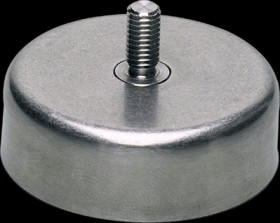 Damping magnet, hard ferrite, (Ø x H) 40 x 13 mm, E11803