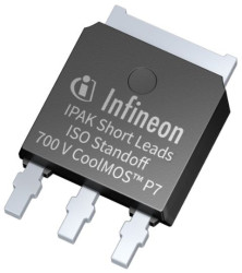 MOSFET N-kanałowy 8,5 A IPAK (TO-251) 700 V 0.6 Ω
