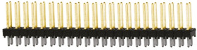 Złącze szpilkowe 44-pinowe TSW raster: 2.54 mm Prosty 2-rzędowe Samtec Otwór przelotowy 550 V Bez osłony