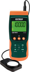 Light meter/datalogger, 2000/20000/100000 Lux, ±5 %, Extech SDL400