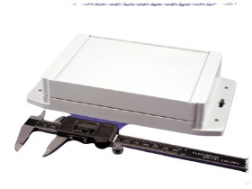 Obudowa ABS szerokość zew. 119,4 mm długość zew. 180,3 mm wys. zew. 37,3 mm Hammond IP66