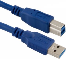 Kabel USB 3.0 drukowany HQ A-B 3m