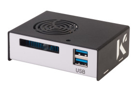 Obudowa do: Płytka ODROID XU4, kolor Czarny, biały