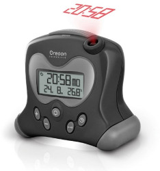 Oregon Scientific RM313PNF-bla Sterowany radiowo Zegar projekcyjny czarno-szary