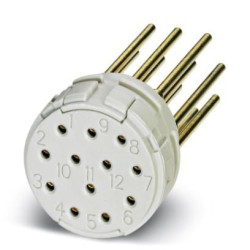 Wkładka stykowa Żeński rozmiar 11.1mm 12-pinowe do Styki