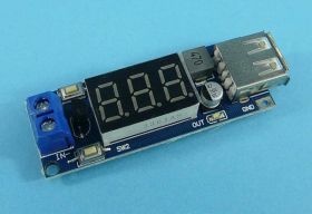 PRZET.DC/DC 6-35V->5V/2A USB+V/A