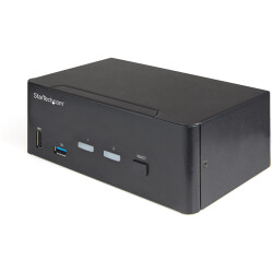 StarTech.com SV231DHU34K6 2 Port Dual Monitor HDMI KVM Switch - 4K 60Hz Ultra H