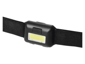 Latarka czołowa LED COB 1W, 110 lm 3x AAA