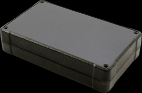 ABS enclosure, (L x W x H) 178 x 105 x 40 mm, black (RAL 9005), IP54, RL6055BK