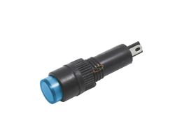 KONTROLKA 12.0V 8mm NIEBIESKA NEON