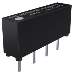 Pickering 119-1-A-5/3D. High Voltage 3kV (SPST) 5V Micro SIL Reed Relay.
