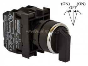 Przeł. piórowy obrotowy 1-0-2 chwilowy 2xNO