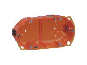 BATIBOX puszka podwójna dostoswana do każdej ściany 50 mm 080122 LEGRAND