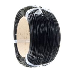 KOSZULKA IZOLACYJNA WŁÓKNO SZKLANE-SILIKON 2,5kV kl.C 1,0x0,5 czarna RoHS