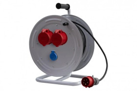 Przedłużacz siłowy MAKARA-370 16A 5p, 32A 5p, 230V, wtyczka 16A 5p OW 5x2,5 -40m