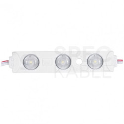 Moduł oświetleniowy 3xLED SMD 0,72W 12V niebieski IP65 BERGMEN