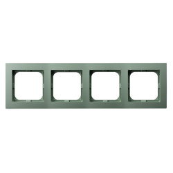 Ramka poczwórna R-4G/84 zielony mat AS Ospel
