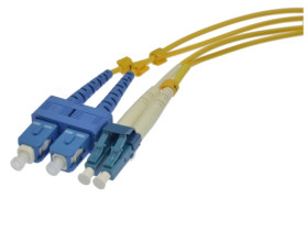 Patchcord światłowodowy FO SM LC-SC duplex 9/125 5m