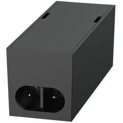 Connection module, black, for FLEXLINE - linear lighting system, 62425201