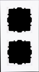 402613002 HK07 2-way cover frame, Arctic white