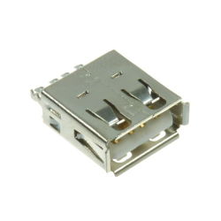 ZŁĄCZE USB-S-1A-SW-1XA GNIAZDO PROSTE BIAŁE IZOL.