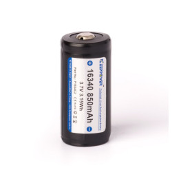 Akumulator 16340 700mAh Li-Ion Keeppower PCM 3,7V CR123 L16340