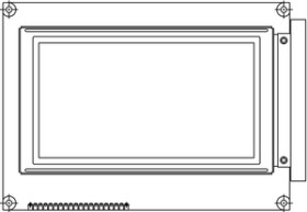 LCD-240H128B 240 x 128 Graphic LCD