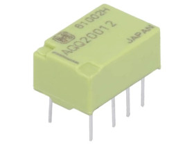 Przekaźnik elektromagnetyczny DPDT Ucewki 12VDC 0,3A/125VAC AGQ20012